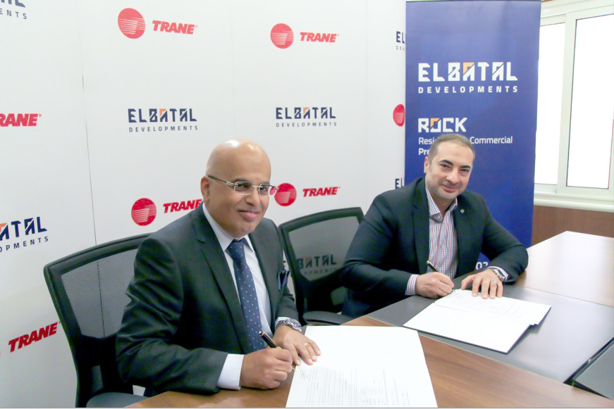 البطل للتطوير تسند أعمال التبريد والتهوية بمول الذهب Rock Gold لشركة Trane